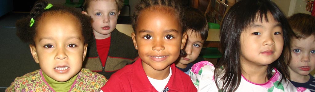 kids smiling